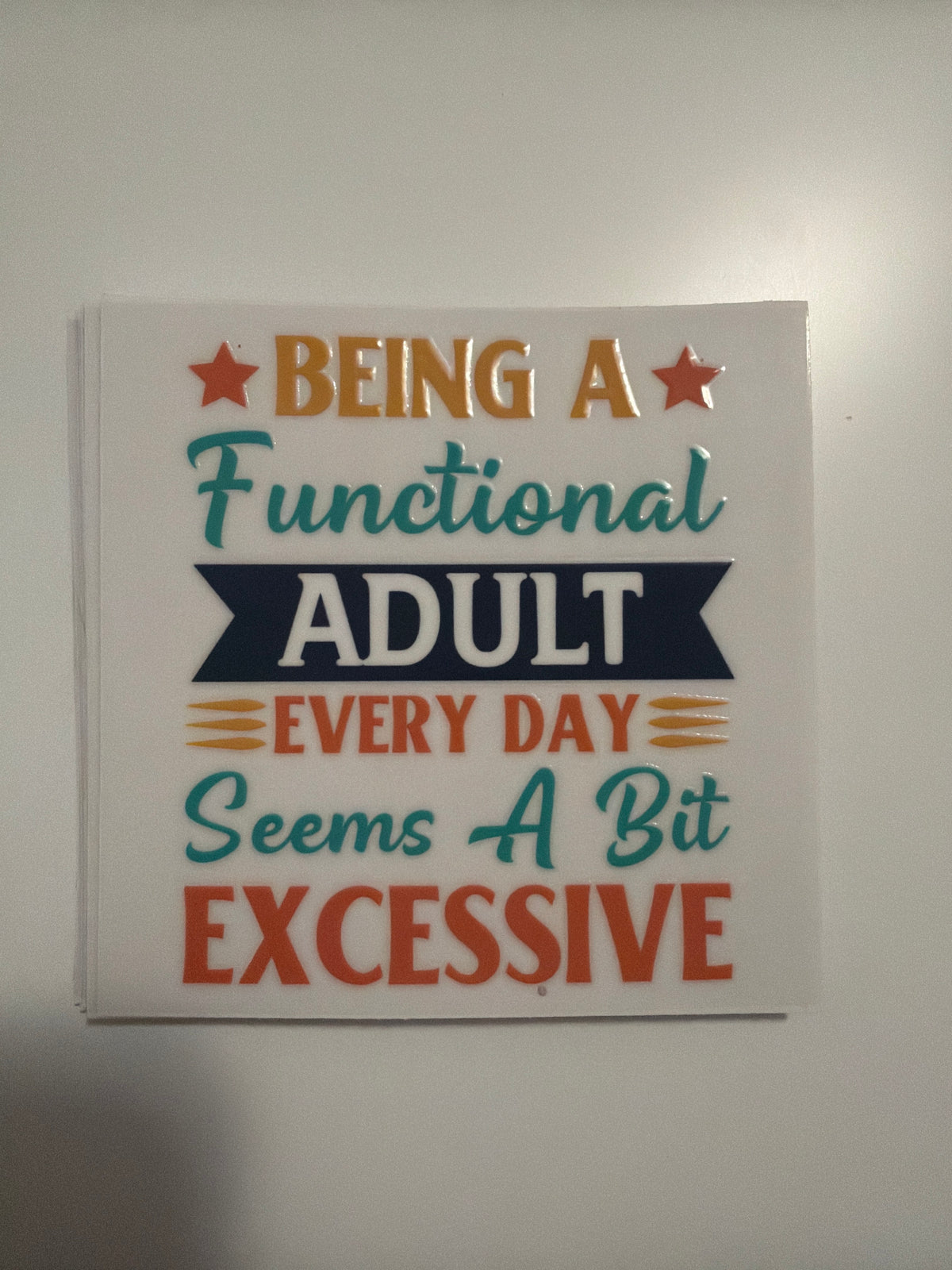 Sarcasm decal 69