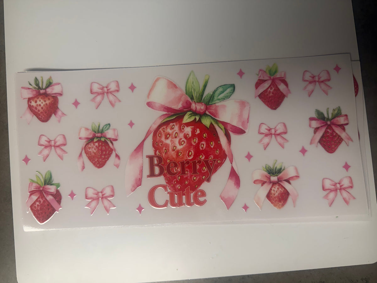 Strawberry decal 121