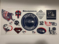 Football decal 110