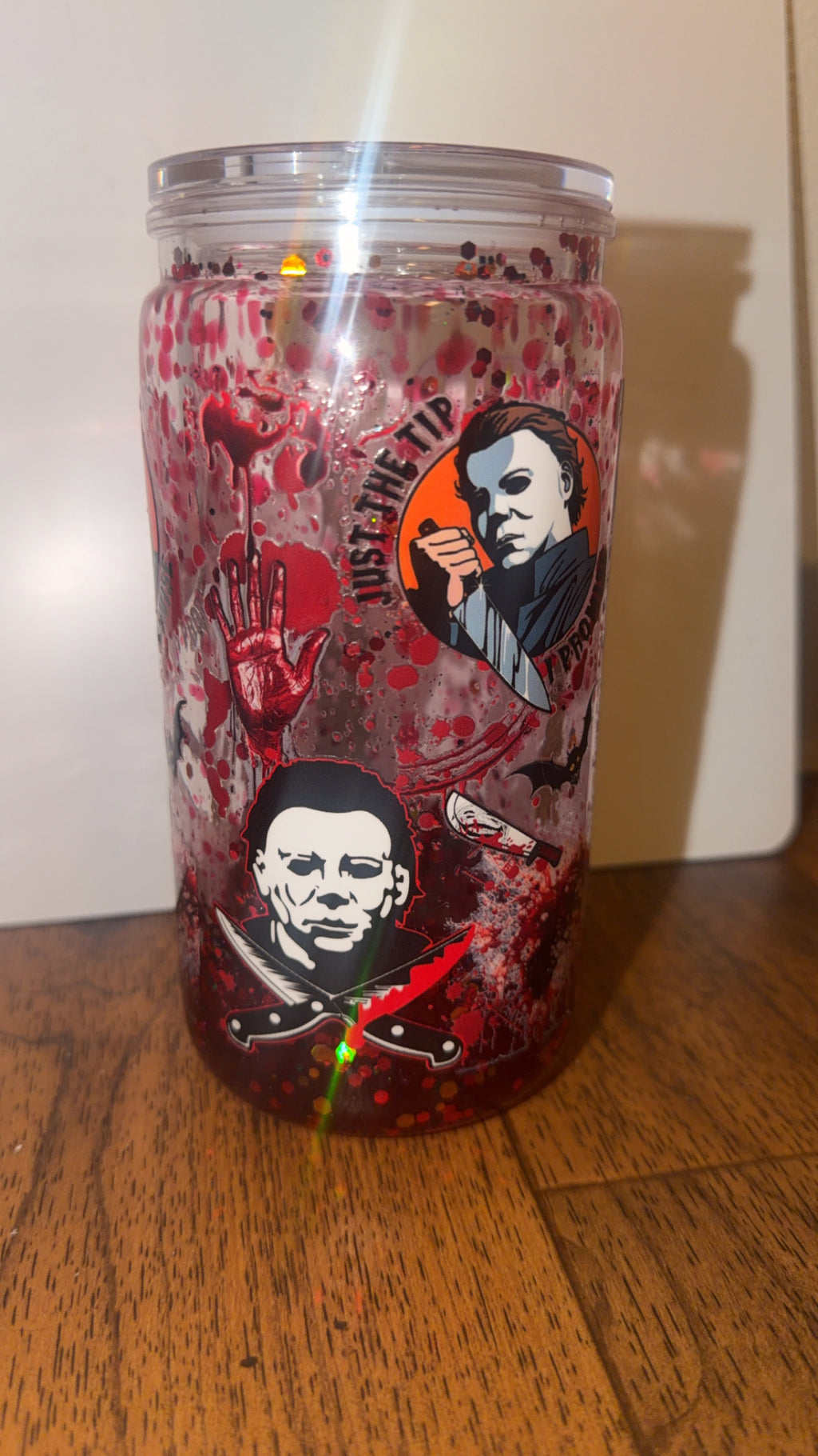 Killer lava tumbler