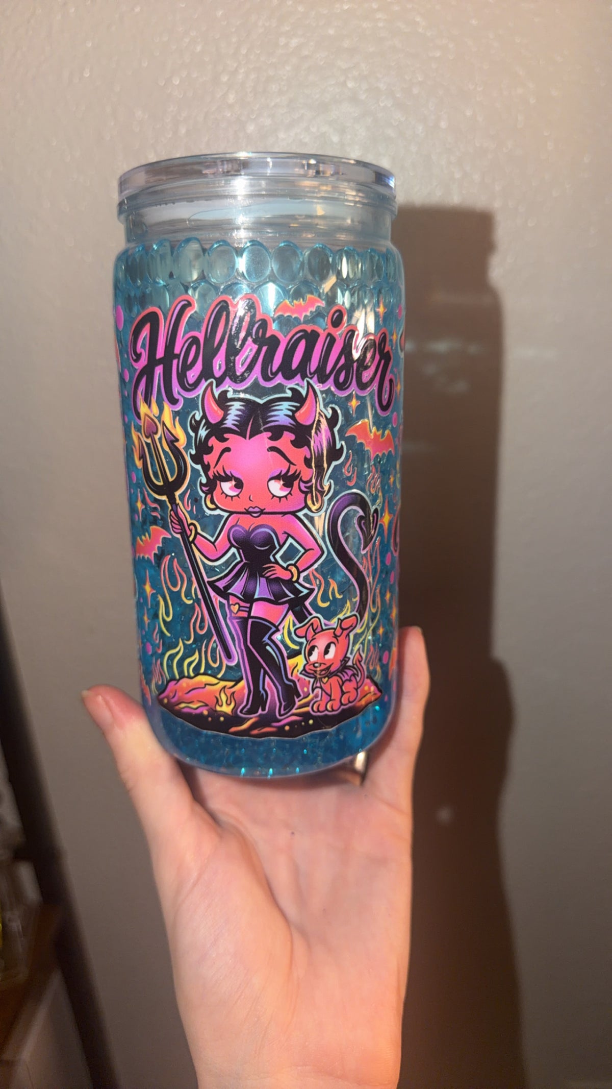 Hellraiser honeycomb tumbler
