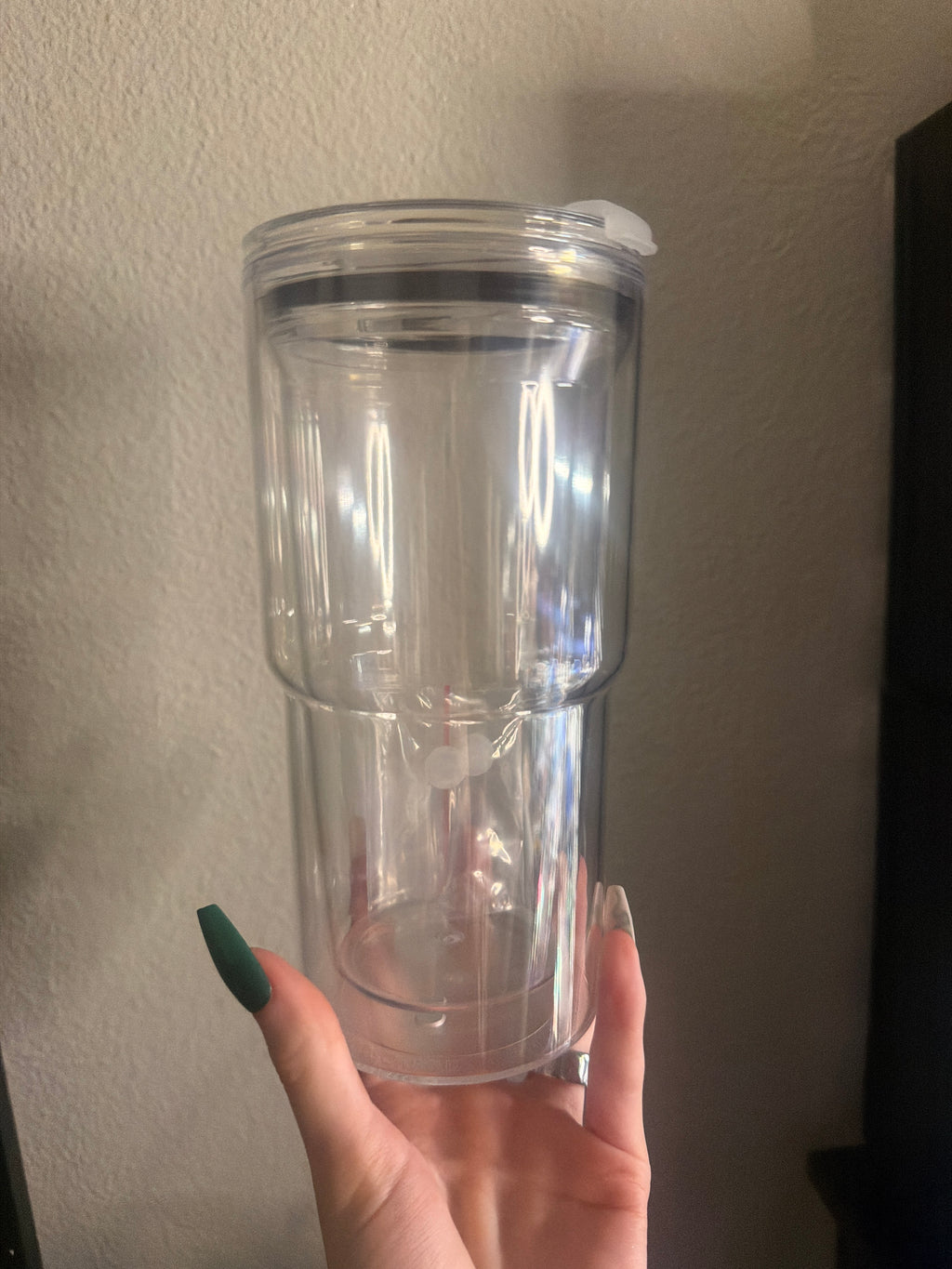Custom 18oz acrylic tumbler