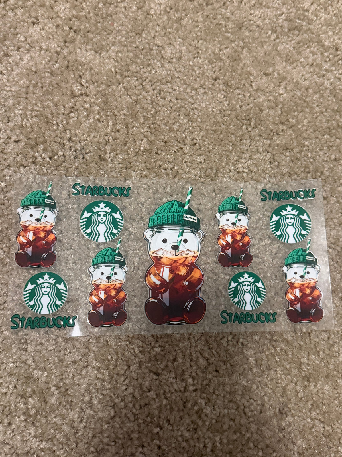 Starbies bears decal