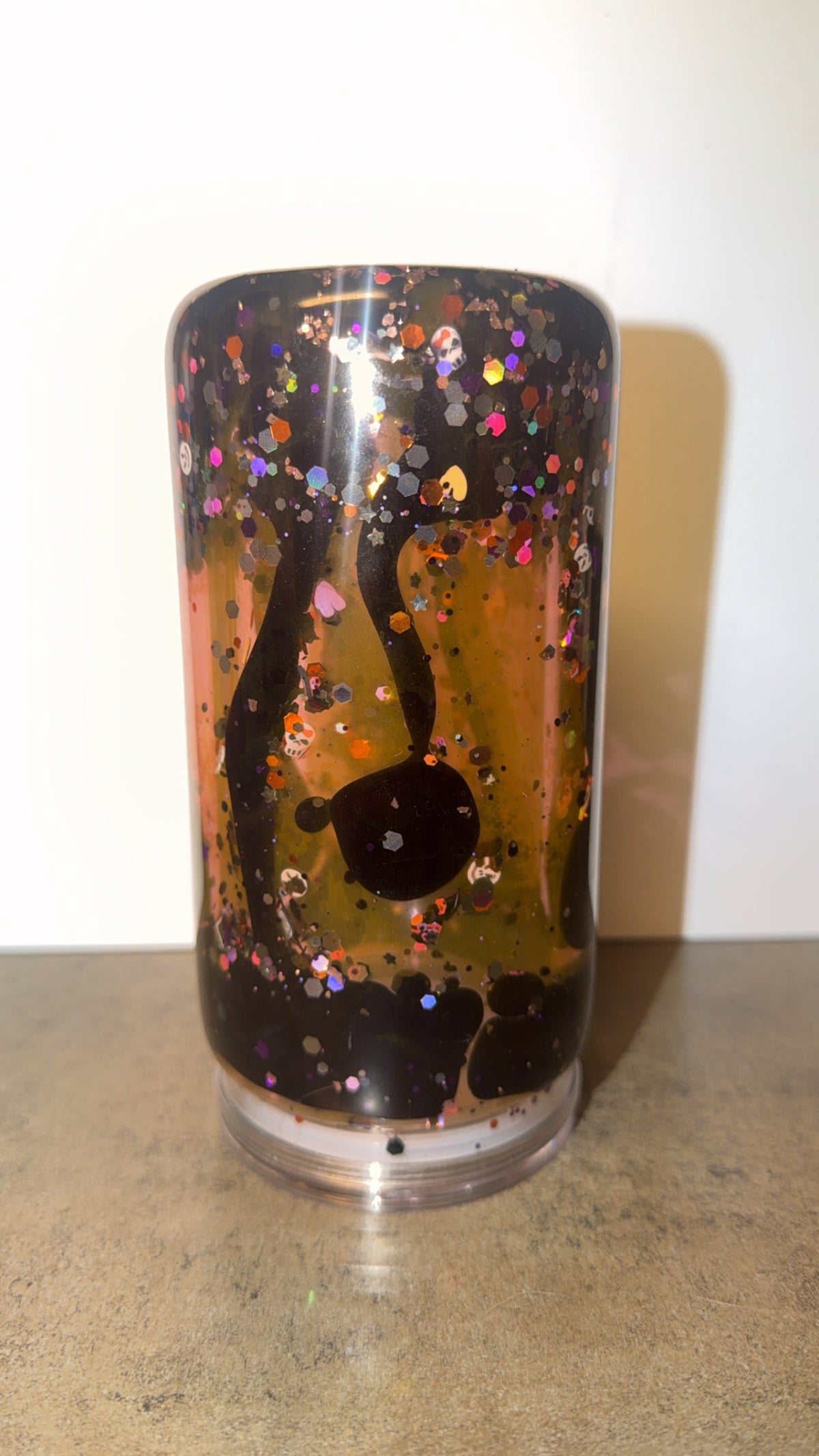 Happy halloween dual lava tumbler