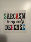 Sarcasm decal 84