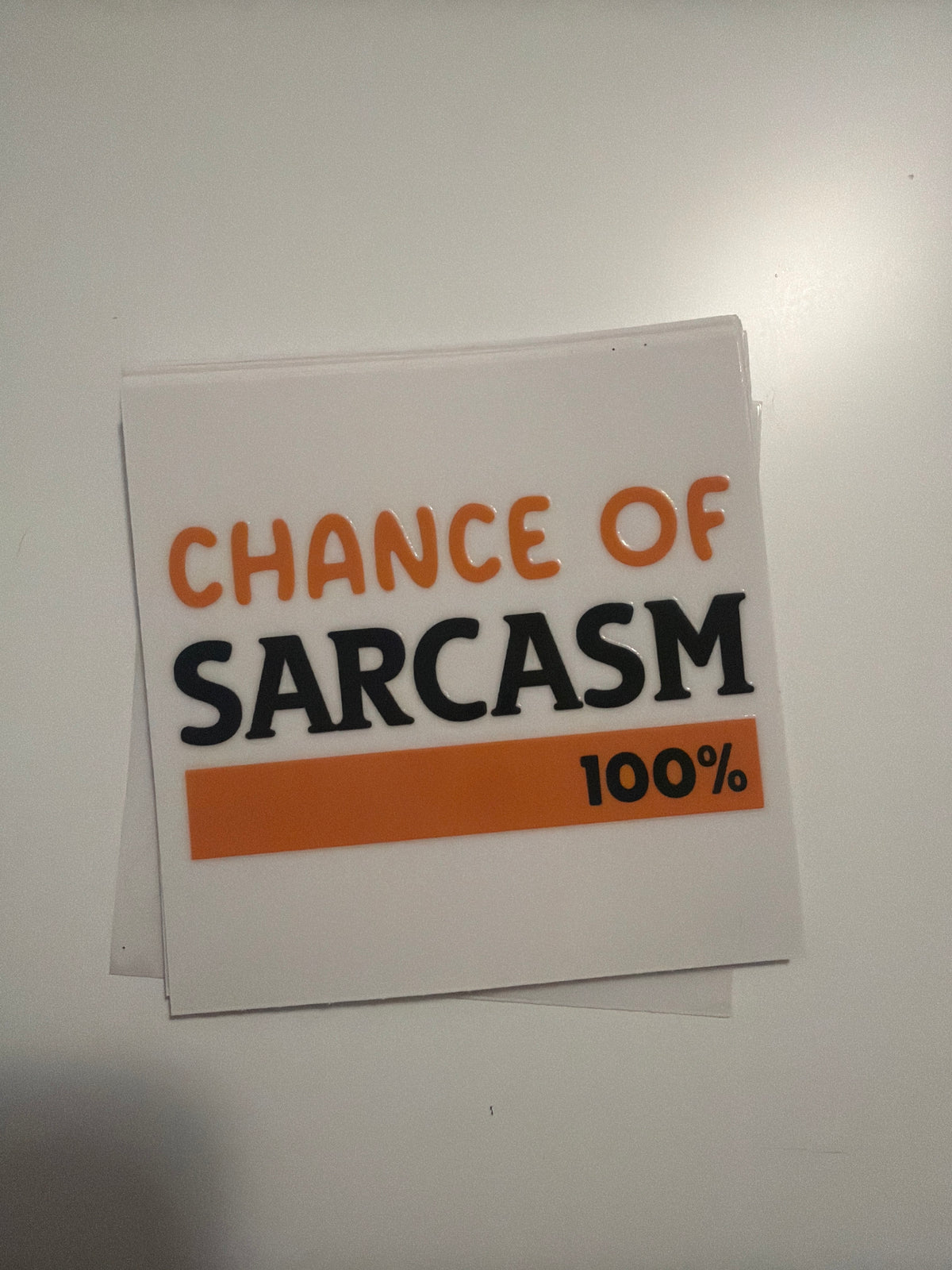 Sarcasm decal 75