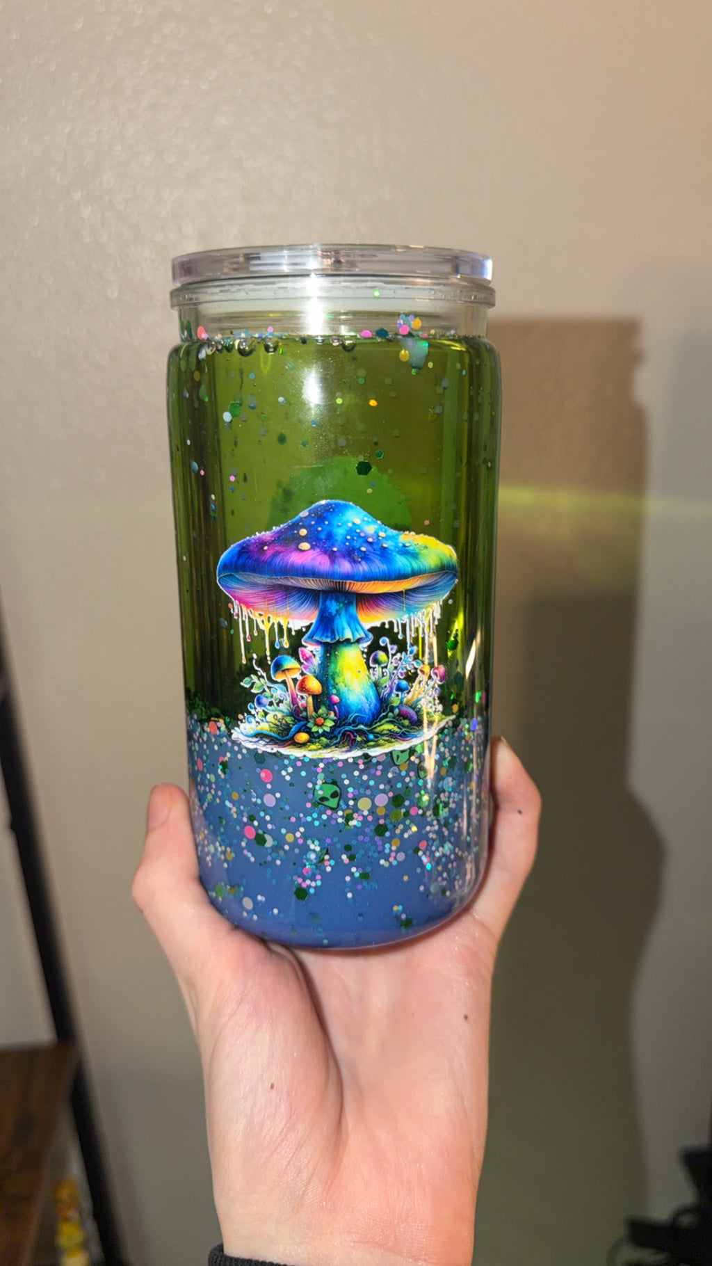 Shroomie dual lava tumbler