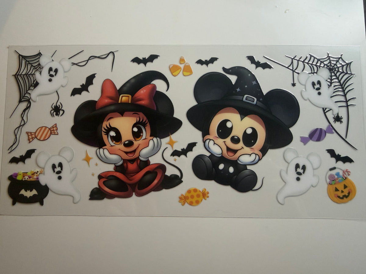 Halloween mickey & minnie