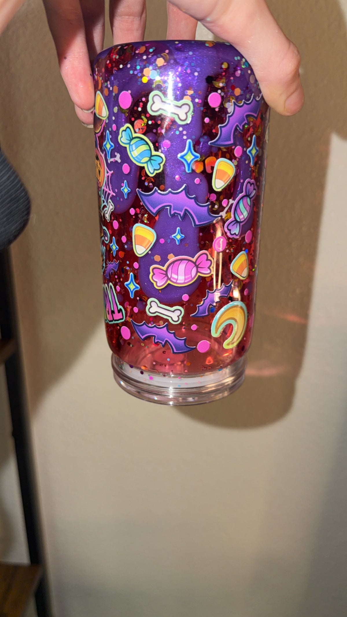 Trick or cheese dual lava tumbler