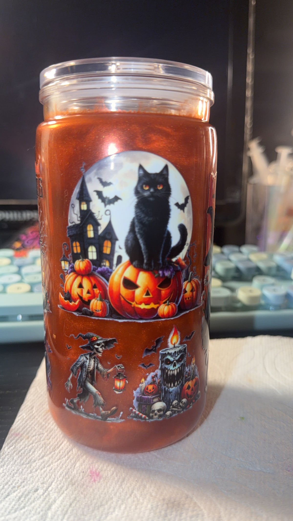 Boo crew cateye tumbler