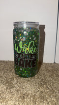 Wake & bake snowglobe tumbler