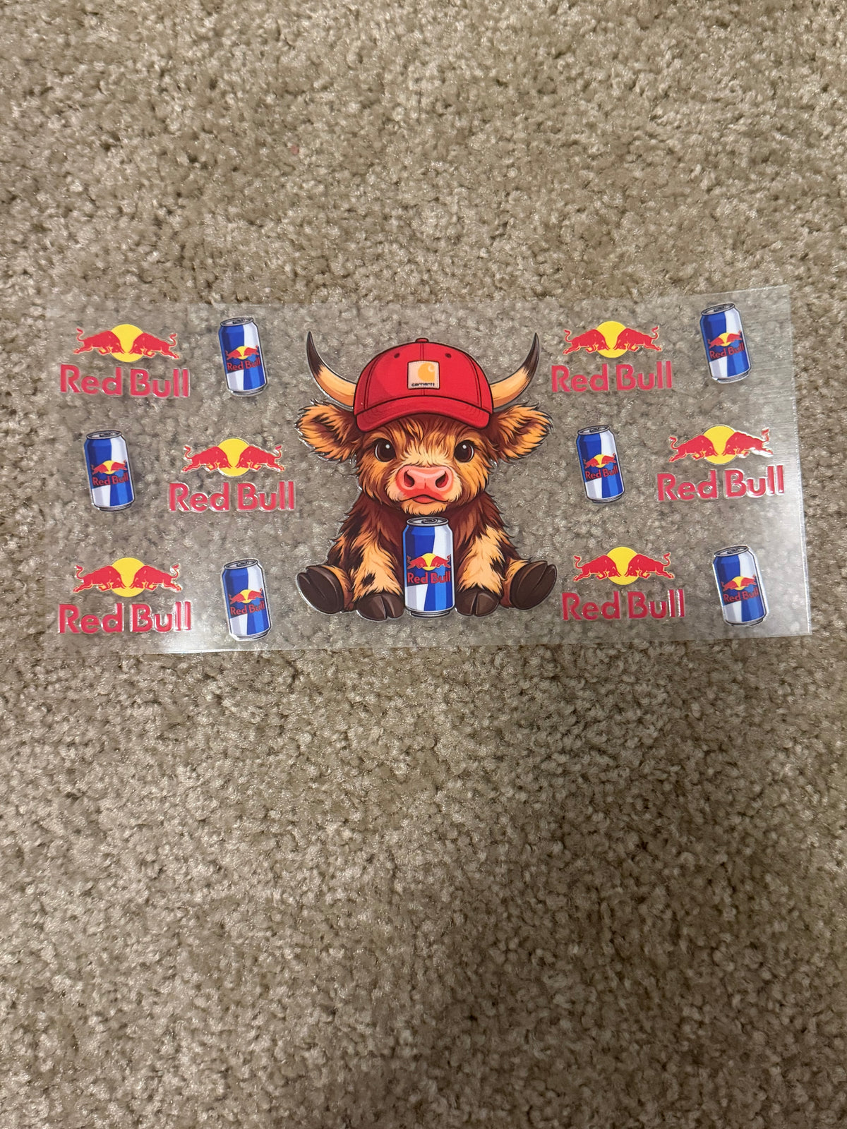 RB cow decal