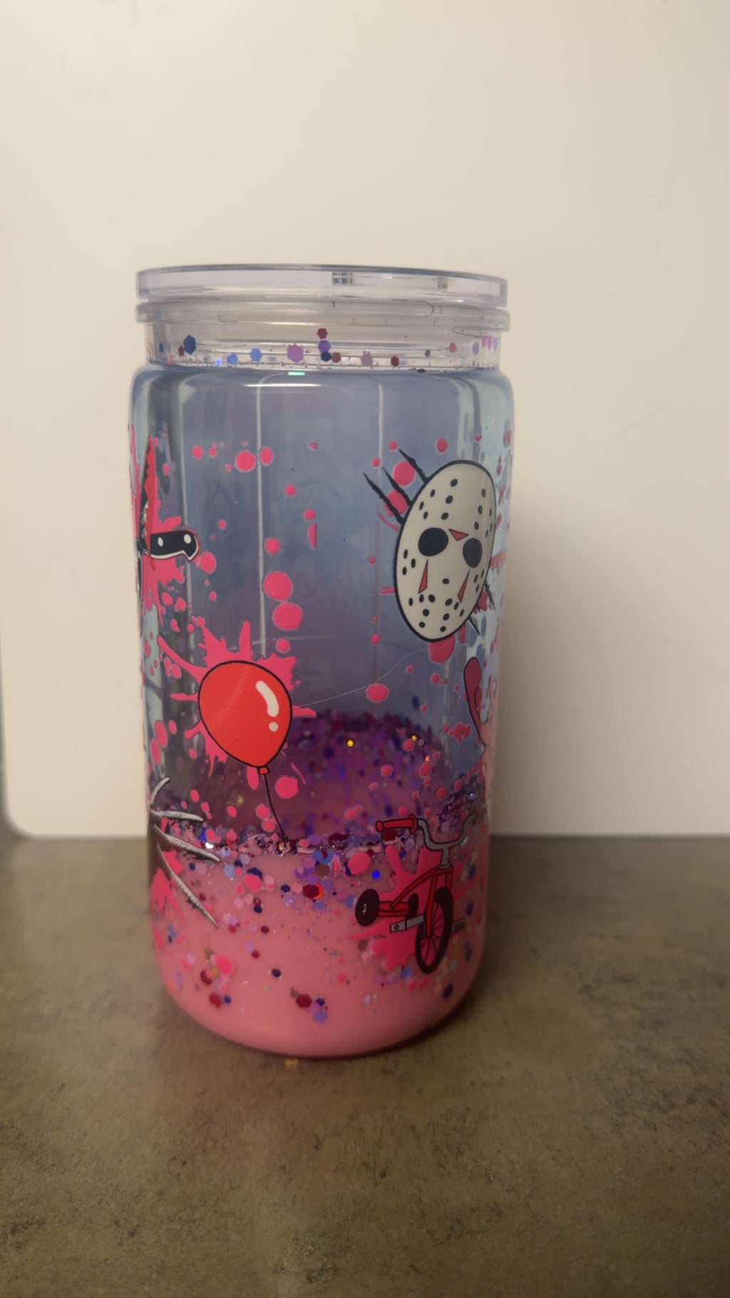Stitch costume dual lava tumbler
