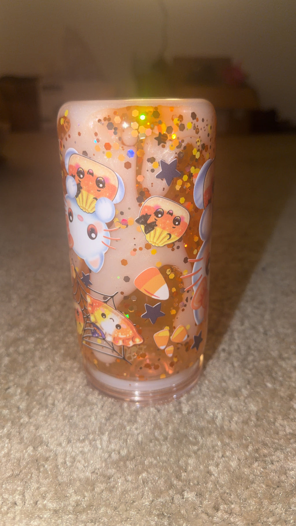 Halloween HK dual lava tumbler