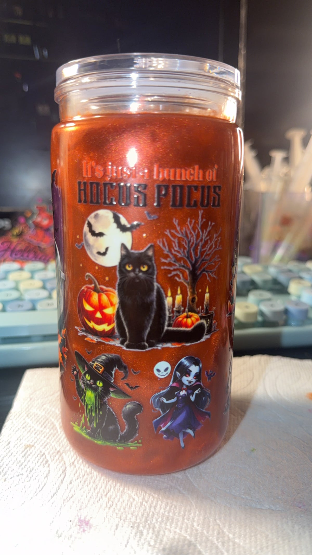 Boo crew cateye tumbler