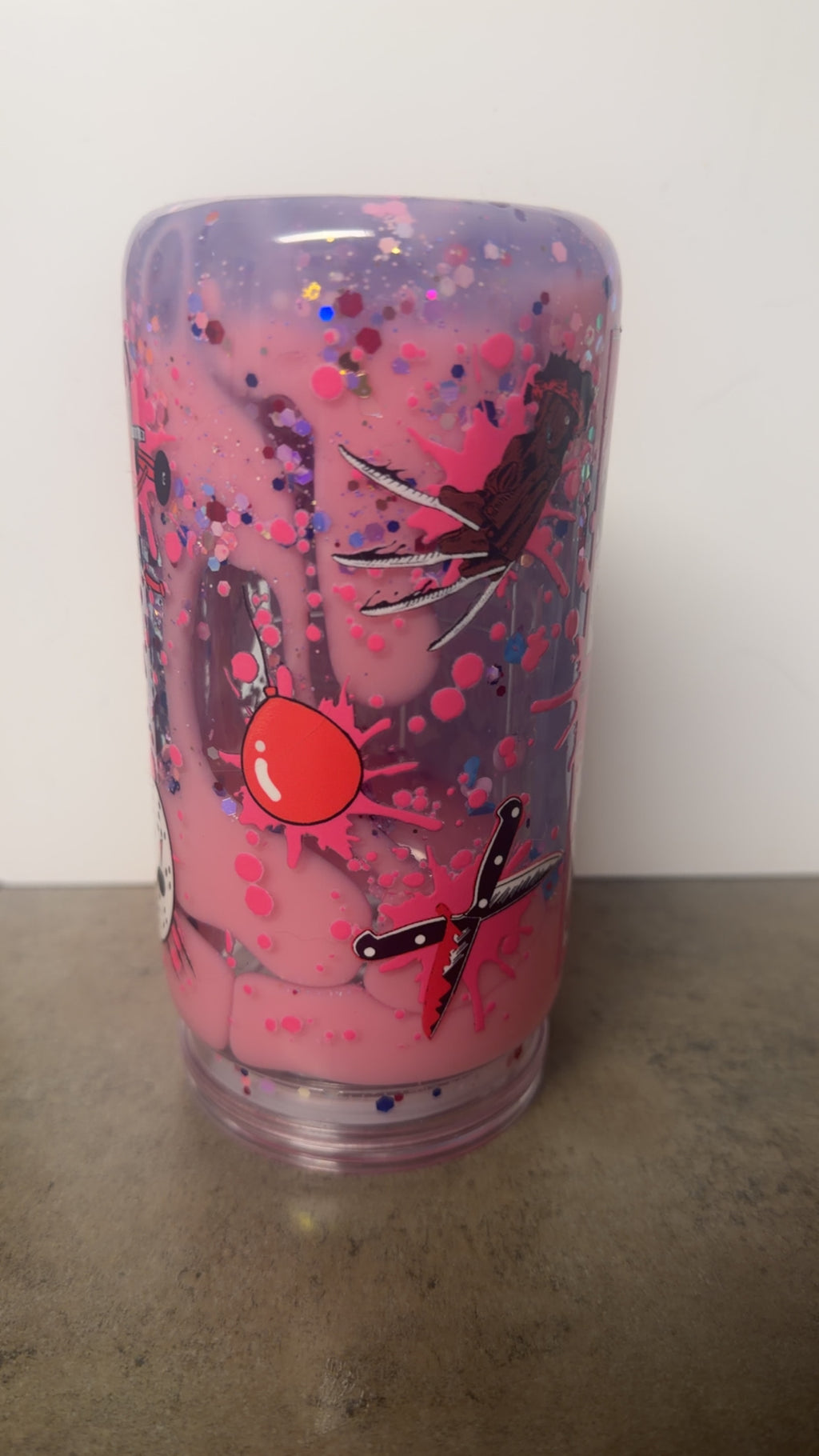 Stitch costume dual lava tumbler