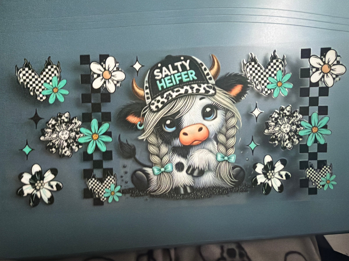 Salty Heifer decal
