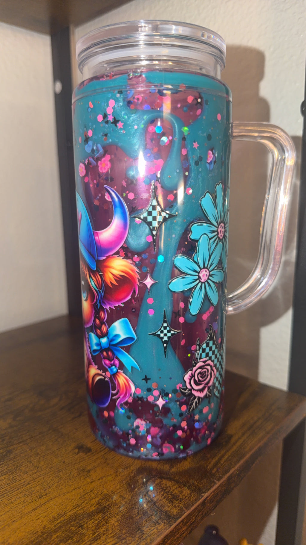 Moody cow dual lava tumbler