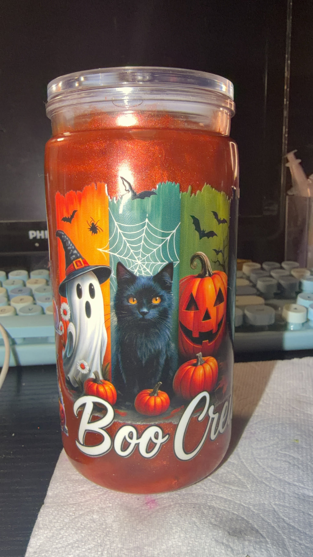 Boo crew cateye tumbler
