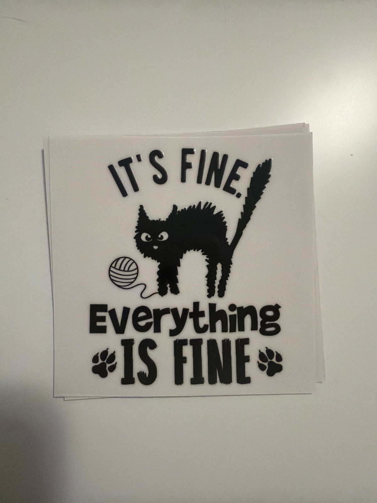 Sarcasm decal 80