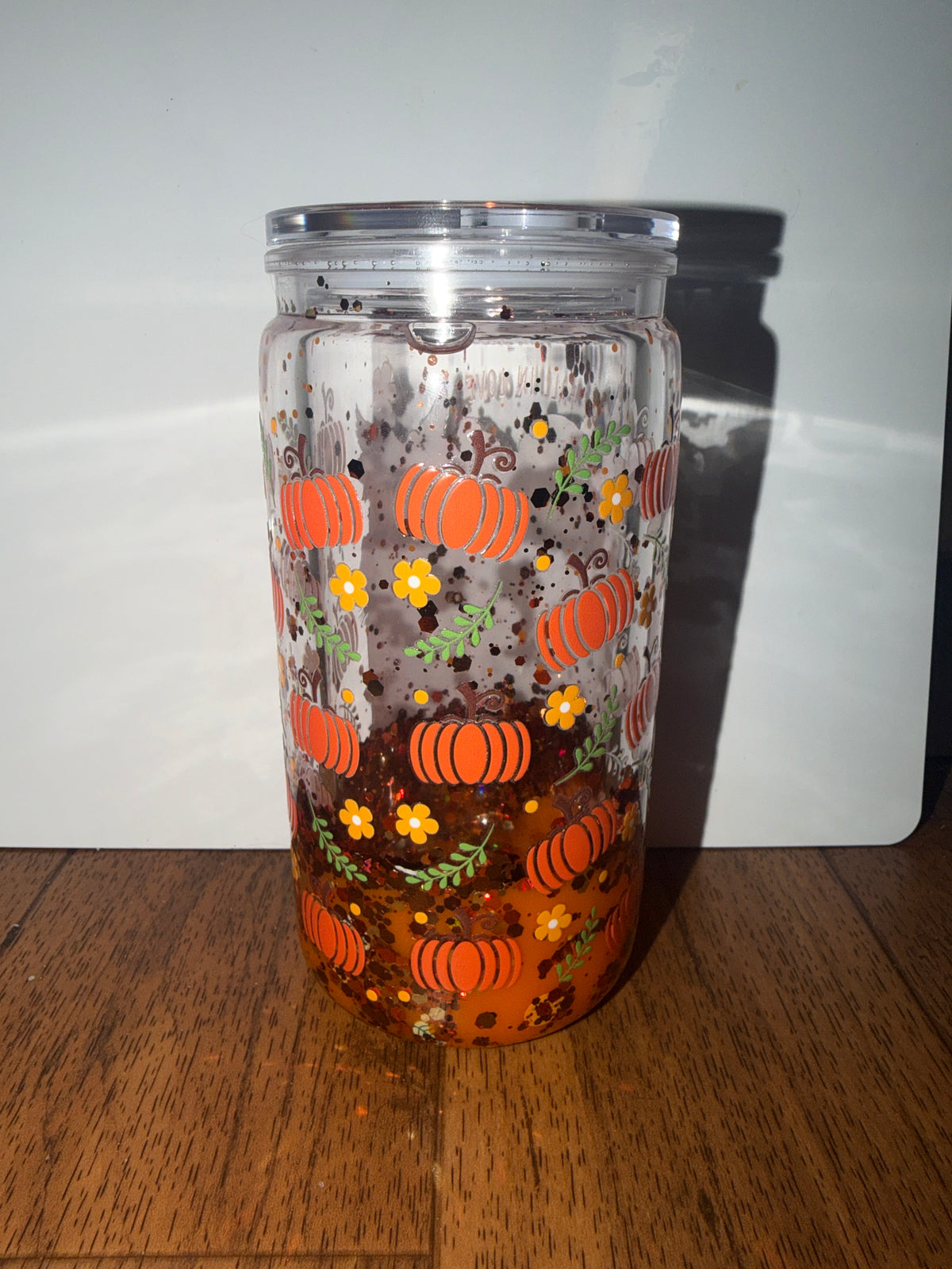 Fall in love dual lava tumbler