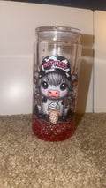 Pink lava drip hot mess cow tumbler