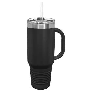 Custom 40oz stainless steel NON-snowglobe tumbler